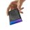 Offline-Wallet Ledger Flex E Ink Bluetooth USB Schwarz Blau 56,5x7,7 mm