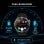 Nilait Watch Commeta One smartwatch AMOLED con GPS de alto rendimiento (Negro)