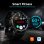 Nilait Watch Commeta One smartwatch AMOLED con GPS de alto rendimiento (Negro)