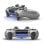 Gamepad DAM Electronics DMAF0019C94 Wireless Bluetooth/USB PS4 Preto/Prateado