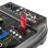 Mezclador de audio Vonyx VMM100 3 canales Bluetooth ecualizador LED USB