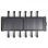 Parrilla Livoo DOC185 12 personnes métal noir surface 325 x 230 mm 1800 W