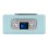 Radio portátil Audizio Tune60-BL digital DAB+ FM Bluetooth pantalla LCD azul