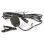 Micrófono Power Dynamics PD782BP inalámbrico UHF diadema con display LCD