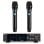 Micrófono Power Dynamics PD522 inalámbrico Mini-XLR condensador batería integrada