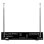 Micrófono Vonyx WM522 inalámbrico VHF doble mano con funda de transporte
