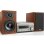 Mini System Denon D-M41 60W RMS Bluetooth Rádio DAB/FM CD Prata