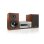 Mini System Denon D-M41 60W RMS Bluetooth Rádio DAB/FM CD Prata