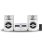 Mini Hi-Fi Systeem Panasonic SC-Ux104EG 300W RMS Bluetooth CD USB FM DAB+ Wit