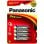 Batterie Panasonic 1x4 LR03PPG AAA-S Alkaline 1,5V 4er-Pack