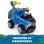 Coche de policía Spin Master PAW Patrol Jungle Pups Chase con figura y lanzador