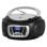 Sistema Estéreo Portátil Trevi CMP 510 DAB 3W RMS DAB+/FM USB CD Leitor LCD