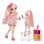 Poupée Rainbow High Little Pool Day Blush Playset robe amovible 14 cm multicolore