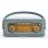 Radio portátil Roberts Revival Uno BT digital DAB+ FM Bluetooth azul Duck Egg