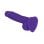 Consolador STRAP-ON-ME 6015919 Realista Silicone Roxo 19cm Ventosa