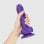 Consolador STRAP-ON-ME 6015919 Realista Silicone Roxo 19cm Ventosa