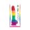 Consolador realista Nsnovelties NSN-0408-08 silicona multicolor 25,4 cm ventosa
