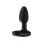 Tapón anal Kiiroo Lumen silicona negra batería integrada 3,3 cm diámetro