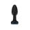 Tapón anal Kiiroo Lumen silicona negra batería integrada 3,3 cm diámetro