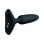Plug Anal Lovense Hush 2 Silicone Preto Bateria Integrada 25mm