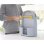 Tavola da stiro Joseph Joseph 50009 pieghevole gancio cotone grigia