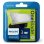 Lames de Rasoir Visage Philips OneBlade QP230/50 3 Têtes Acier Inoxydable