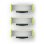 Lames de Rasoir Visage Philips OneBlade QP230/50 3 Têtes Acier Inoxydable