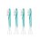 Recargas Escovas Dentes Philips Sonicare For Kids HX6044/90 4 Unidades Extra Macio