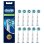 Cabezal Oral-B 81665364 Pack 10 unidades Azul Blanco Compatible Eléctrico