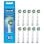 Cabezal Oral-B Precision Clean 80339360 Pack 10 unidades Azul y Blanco