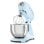Batteur sur socle SMEG SMF03PBEU Bleu 800W 4,8L 10 vitesses aluminium inox