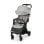 Poussette Kinderkraft Apino légère, pliable, roues solides, gris