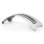 Soporte para portátil MISURA MH05 aluminio plata silicona compacto