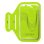 Custodia per cellulare Cellularline Armband Fitness Fascia da braccio Microfibra Verde lime Universale fino a 6.7 pollici con tasca per carta per smartphone universali