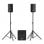 Altavoces Vonyx 2.1 Bluetooth 800W madera con mando a distancia
