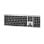 Teclado LogiLink ID0206 inalámbrico Bluetooth QWERTZ alemán con teclas multimedia