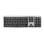 Teclado LogiLink ID0206 inalámbrico Bluetooth QWERTZ alemán con teclas multimedia