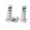 Téléphone Panasonic KX-TGJ322 DECT Blanc Double Combiné Mains Libres
