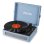 Tocadiscos Fenton RP118E Azul Bluetooth USB 33/45/78 RPM Salida RCA