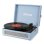 Tocadiscos Fenton RP118E Azul Bluetooth USB 33/45/78 RPM Salida RCA