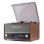 Tocadiscos Audizio Frisco Marrón Bluetooth DAB+ FM 33/45/78 RPM LCD