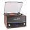 Tocadiscos Audizio Frisco Marrón Bluetooth DAB+ FM 33/45/78 RPM LCD