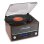 Tocadiscos Audizio Frisco Marrón Bluetooth DAB+ FM 33/45/78 RPM LCD