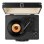 Tocadiscos Audizio RP114BK Negro 3 velocidades USB Altavoces integrados