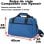 Sac de voyage Benzi Bz5528, 40 × 20 × 25 cm, 55 l, compatible Ryanair et Vueling, polyester imperméable, bandoulière réglable et poche avant, bleu