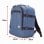 Mochila de viagem Benzi Bz5771, 24L, 40×30×20 cm, compatível com Vueling e Volotea, compacta, leve e resistente, com pega para bagagem, azul claro.