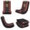 Silla gaming Blade Harry Potter Rock And Seat Pro marrón imitación piel