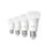 Bombilla Philips Hue White Ambiance E27 A19 6W 810lm Bluetooth Zigbee x4