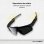 Owlotech Vision Sport AI Gafas Deportivas 32MP Llamadas, Música, Captura Imágenes y Vídeo, Traducción Negro