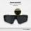 Owlotech Vision Sport AI Gafas Deportivas 32MP Llamadas, Música, Captura Imágenes y Vídeo, Traducción Negro